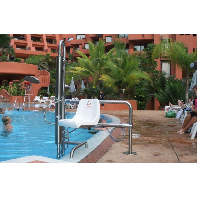 Elevador Piscinas Hidráulico Elva B2 fijo