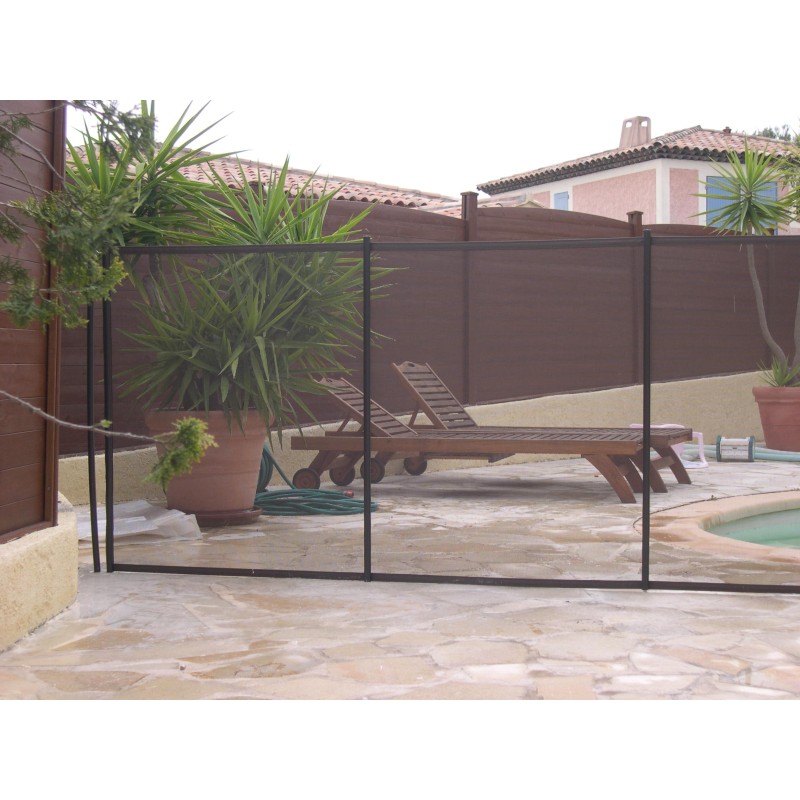 Valla de seguridad para Piscinas color Negro