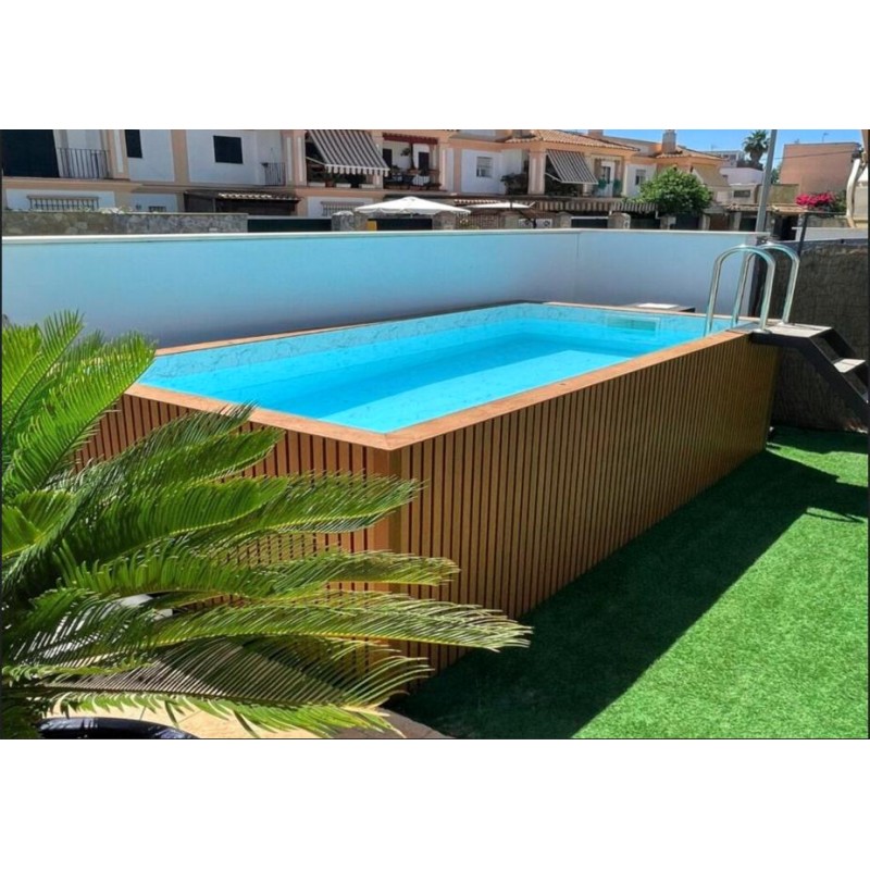 Piscina elevada rectangular ECO basic