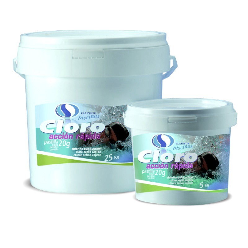 Cloro Pastillas Acción rápida 5kg