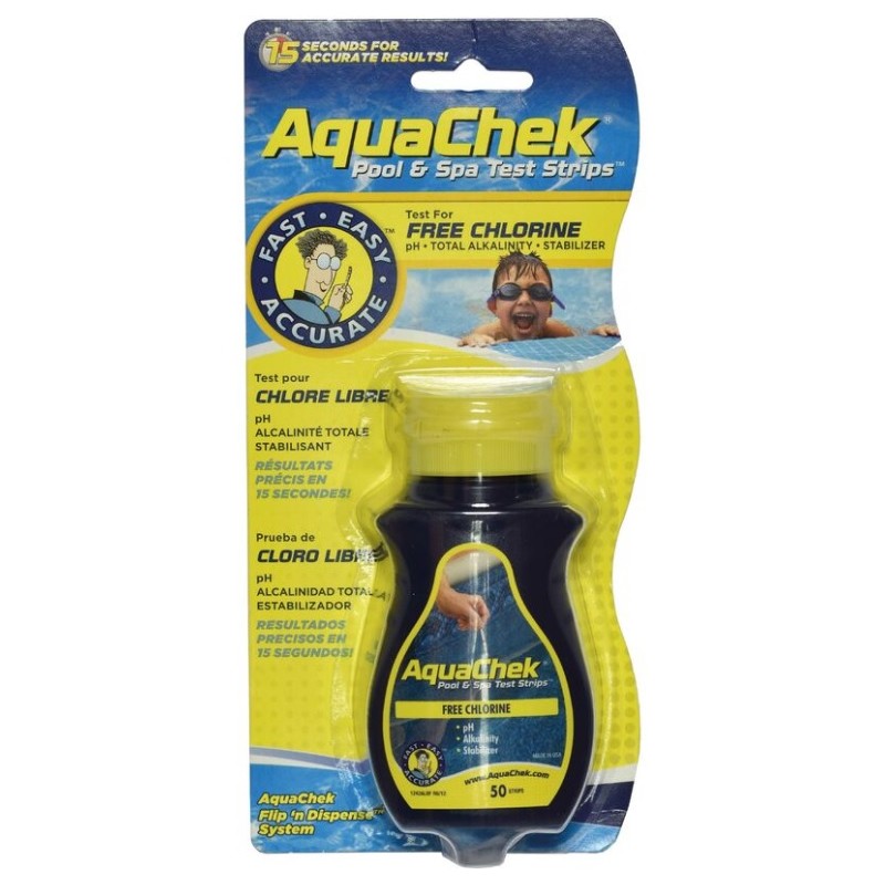 Tiras analíticas Aquachek cloro