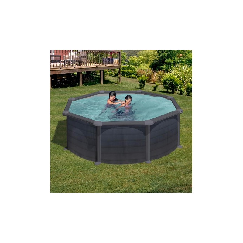 Piscina desmontable de acero Granada Redonda Gre