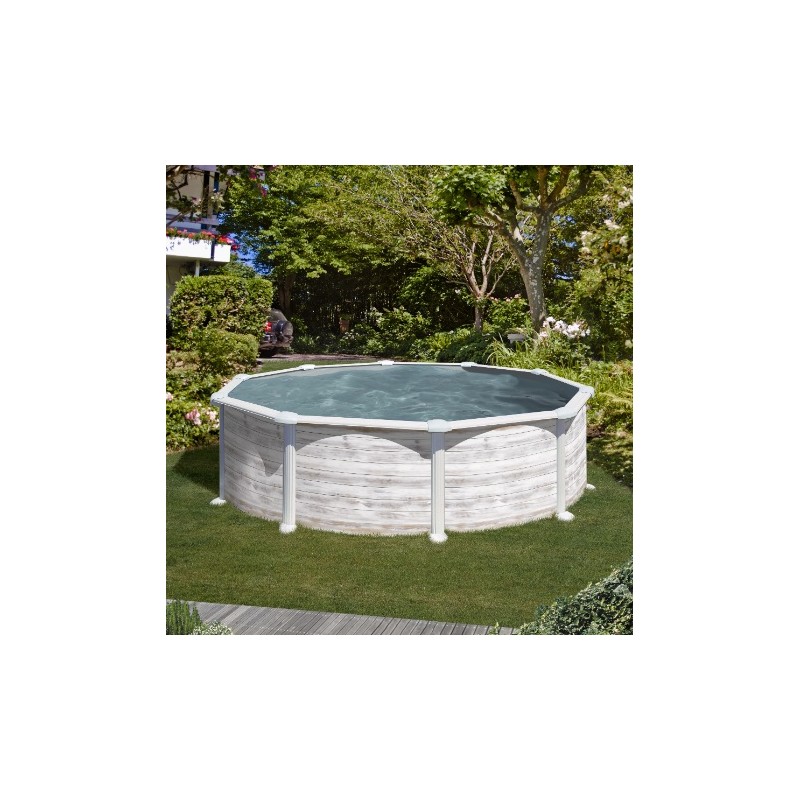 Piscina desmontable de acero Groenlandia Redonda Gre