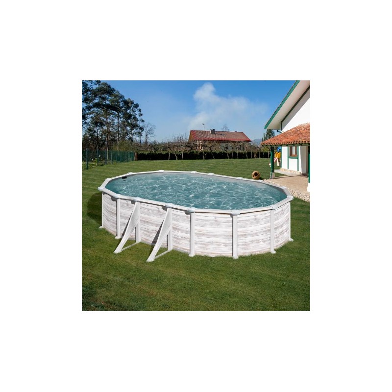 Piscina Desmontable De Acero Groenlandia Ovalada Gre