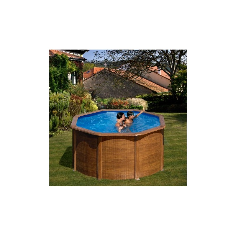 Piscina desmontable de acero Pacific Redonda Gre