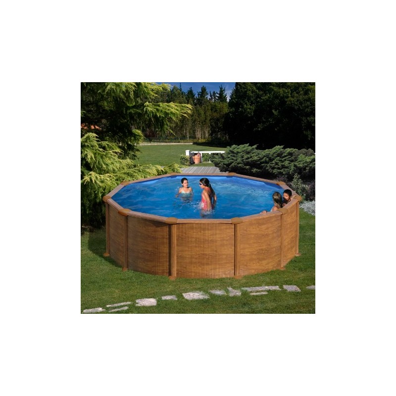 Piscina Desmontable De Acero Mauritius Redonda Gre