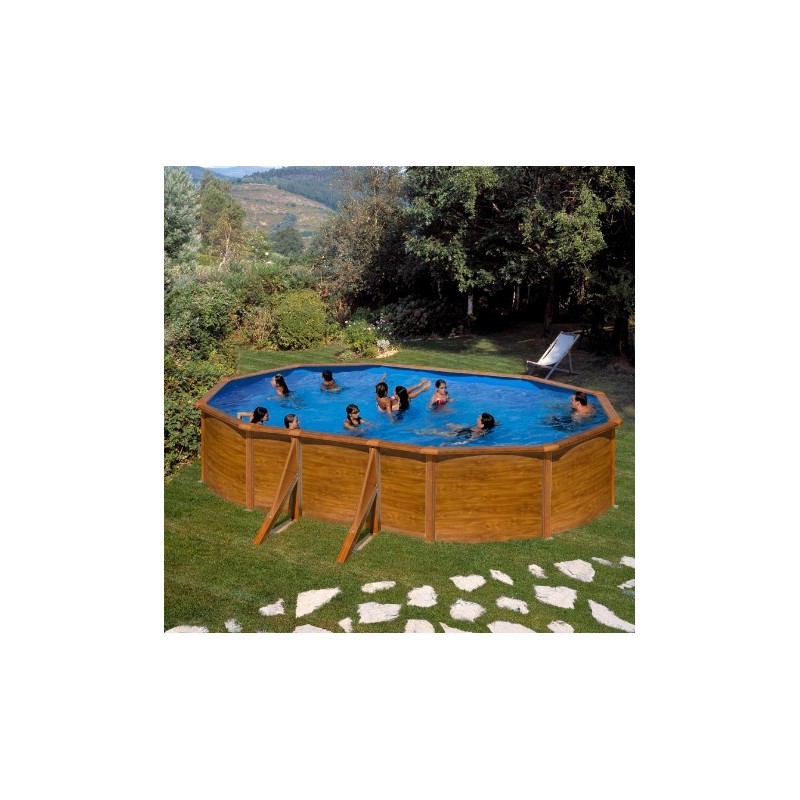 Piscina Desmontable De Acero Pacific Ovalada Gre
